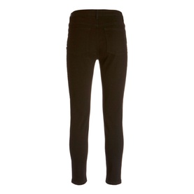 Mint Velvet Maryland Skinny Jeans in black, rear view showing slim fit silhouette and back pocket detail