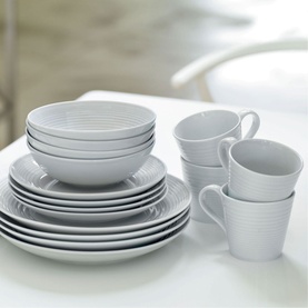 Maze 12pc Set Light Grey