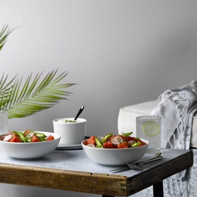 Maze 12pc Set Light Grey