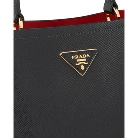 Panier Medium Saffiano Leather Bag