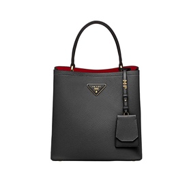 Panier Medium Saffiano Leather Bag