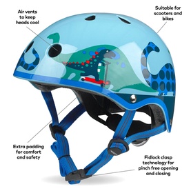 Scootersaurus Helmet Medium