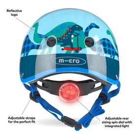 Scootersaurus Helmet Medium