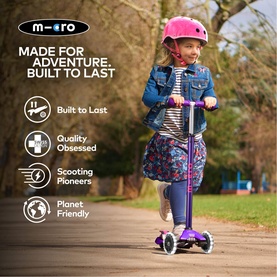 Maxi Micro Deluxe LED Scooter