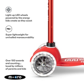 Mini Micro Deluxe LED Scooter