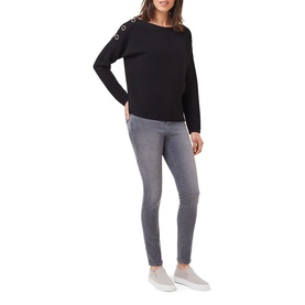 Mimi Textured Eyelet Fine Knit Sweater
