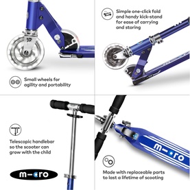 Micro Sprite Classic LED Scooter