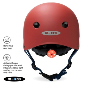 Micro Scooter Plain Small Bike Helmet