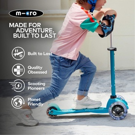 Mini Micro Deluxe LED Scooter