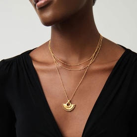 Zenyu Fan Necklace
