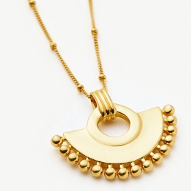 Zenyu Fan Necklace