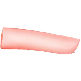 NARS Afterglow Lip Balm in Torrid, sheer coral-pink shade swatch showing creamy texture