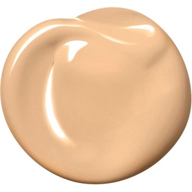 NARS Sheer Glow Foundation creamy peach-beige texture swatch showing smooth, luminous finish