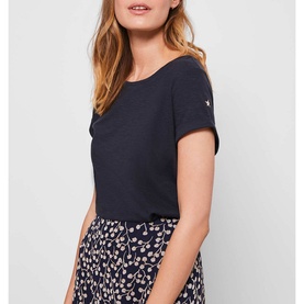 Navy Cotton Star T-Shirt