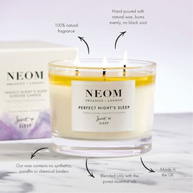 Perfect Night's Sleep Three-Wick Scented Candle 420g