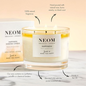 Happiness Three-Wick Scented Candle 420g