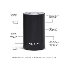 Wellbeing Pod Mini - Essential Oil Diffuser Black