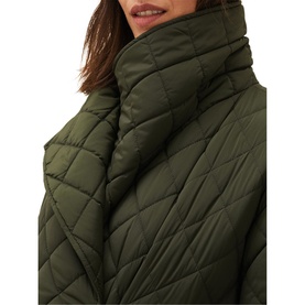 Nila Quilted Midi Puffer Coat