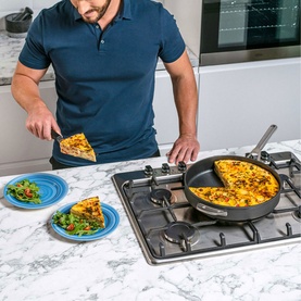Foodi ZEROSTICK 30cm Saut&eacute; Pan With Lid