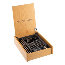 Nordica 24 Piece Cutlery Set in Wooden Box