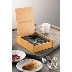 Nordica 24 Piece Cutlery Set in Wooden Box