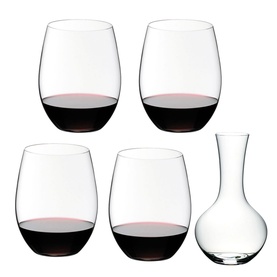 Stemless Wine Glass and Decanter Set