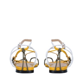 Open Laced Flat Sandal