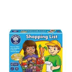 Shopping List Memory Game