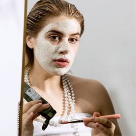 Mega-Mushroom Relief and Resilience Face Mask