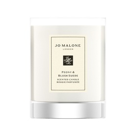 Peony & Blush Suede Travel Candle