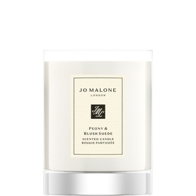 Peony & Blush Suede Travel Candle