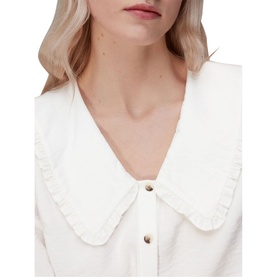 Oversized Collar Detail Top