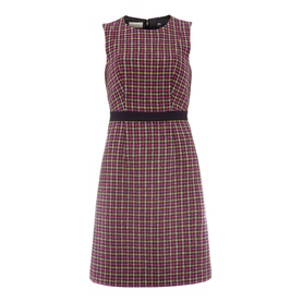 Penelope Check Shift Dress