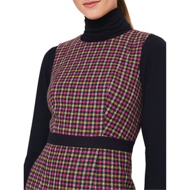 Penelope Check Shift Dress