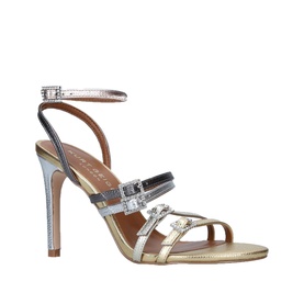 Pierra Metallic Strappy Heel
