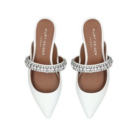 Princely Embellished Leather Mules