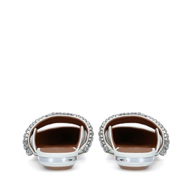 Princely Embellished Leather Mules