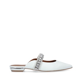 Princely Embellished Leather Mules