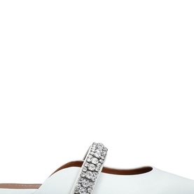 Princely Embellished Leather Mules