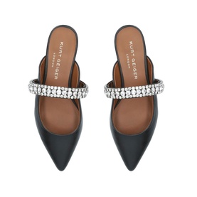 Princely Embellished Leather Mules
