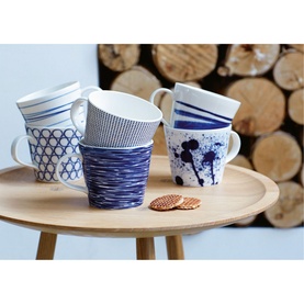 Pacific Blue Mugs 280ml (Set of 6)