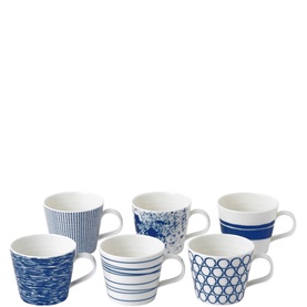 Pacific Blue Mugs 280ml (Set of 6)