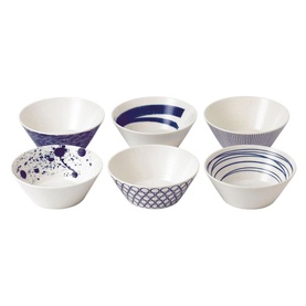 Set of 6 Pacific Blue Cereal Bowl
