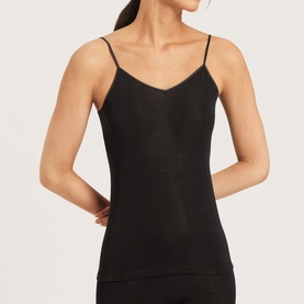 Pure Silk Spaghetti String Top