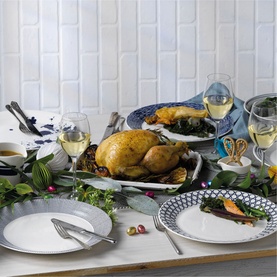 Pacific Blue Dinner Plates (Set of 6)