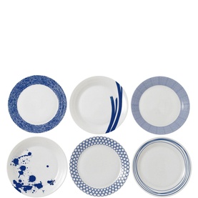 Pacific Blue Dinner Plates (Set of 6)