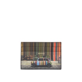 Striped Mini Card Holder