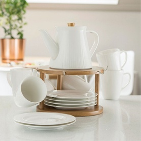 Pekoe 13-Piece Set & Stand