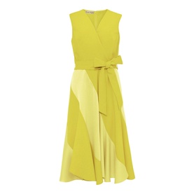 Philis Panelled Crepe Dress