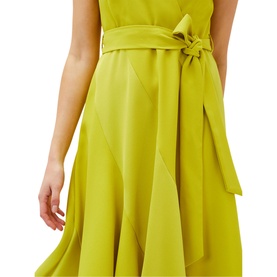 Philis Panelled Crepe Dress